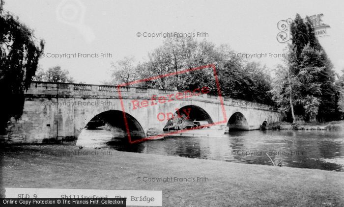 Photo of Shillingford, The Bridge c.1955
