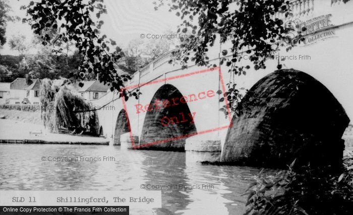 Photo of Shillingford, The Bridge c.1960