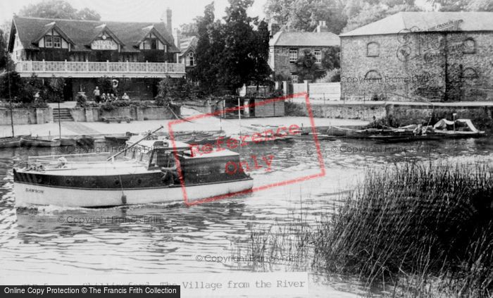Photo of Shillingford, Village From The River c.1955