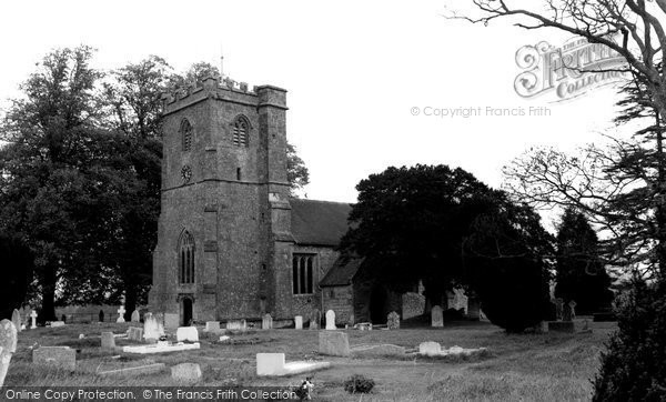 Photo of Shillingstone, Church Of The Holy Rood c.1960