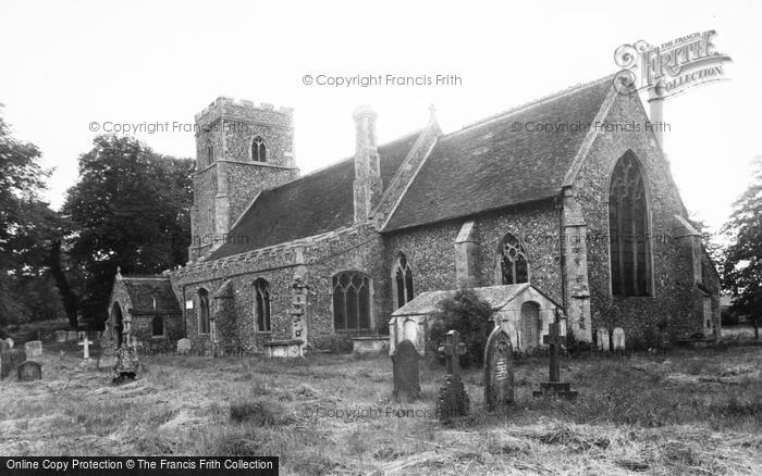 Photo of Shimpling, St George's Church c.1955