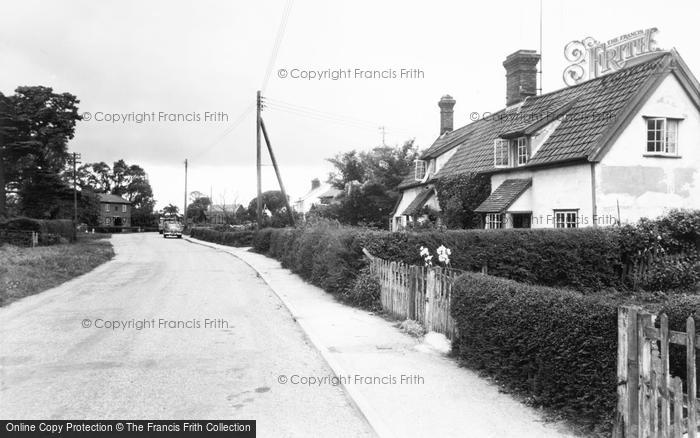 Photo of Shimpling, The Village c.1955