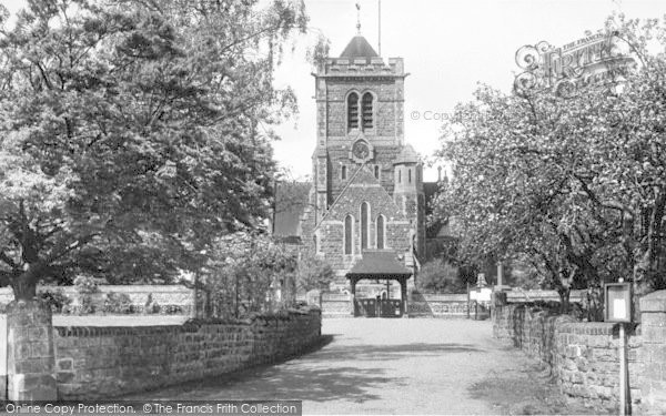 Photo of Shipbourne, The Church c.1955