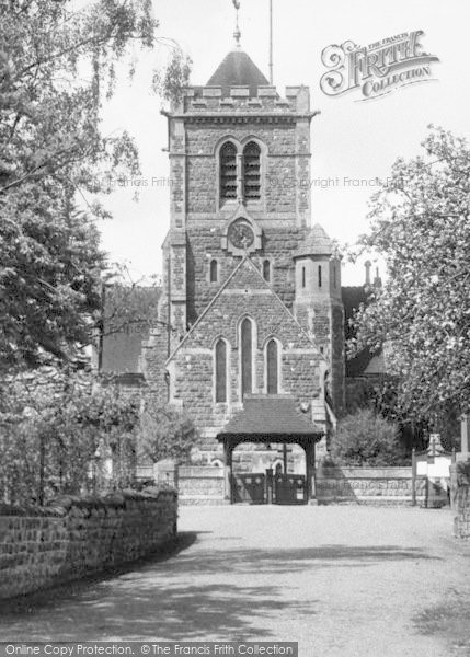 Photo of Shipbourne, The Church c.1955