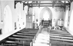 Church Interior c.1960, Shipham