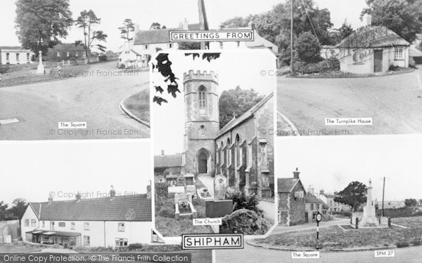 Photo of Shipham, Composite c.1960