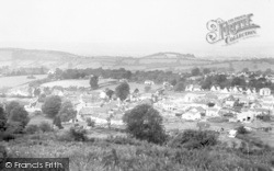 Panoramic View Of Village c.1960, Shipham