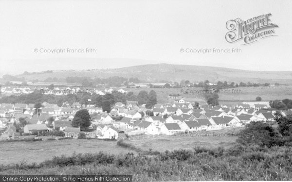 Photo of Shipham, Panoramic View Of Village c.1960