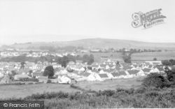 Panoramic View Of Village c.1960, Shipham