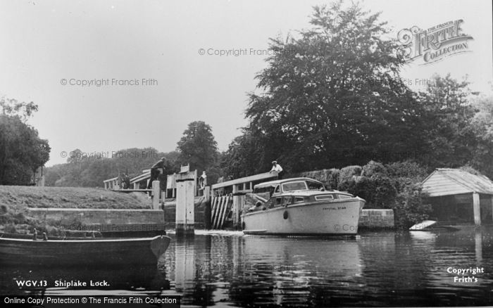 Photo of Shiplake, Lock c.1955