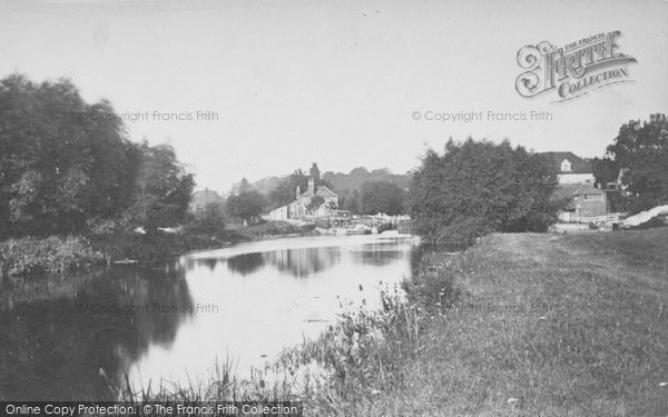 Photo of Shiplake, Lock From Below c.1900