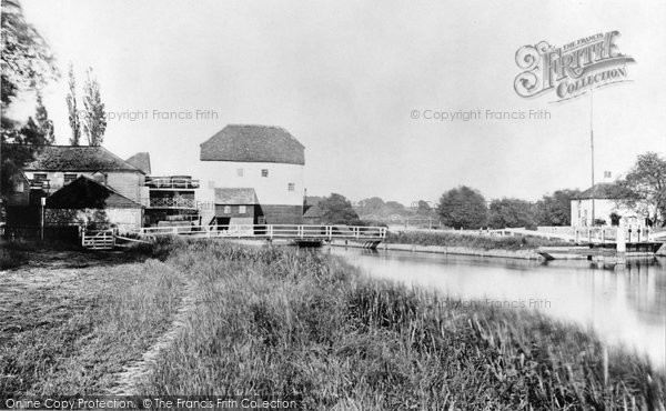 Photo of Shiplake, Mill And Bridge 1890