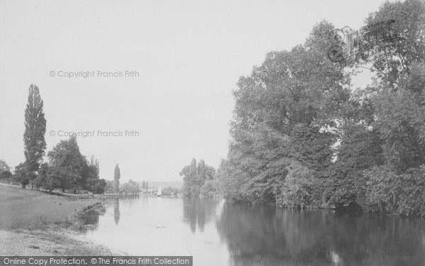 Photo of Shiplake, The River From The Church 1890
