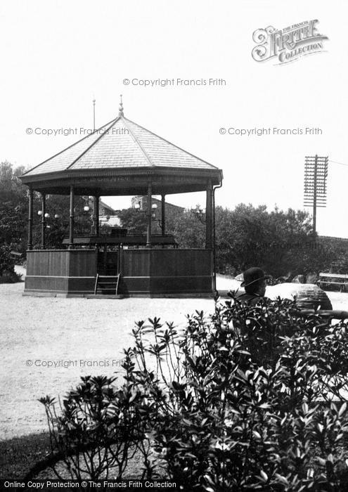 Photo of Shipley, Crowghyll Park Bandstand 1903