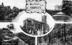 Greetings From Shipley Composite c.1955, Shipley
