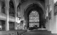 St Paul's Church, Interior 1894, Shipley