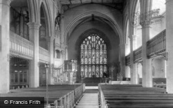 St Paul's Church, Interior 1894, Shipley