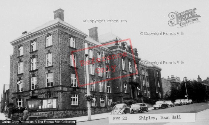 Photo of Shipley, The Town Hall c.1965