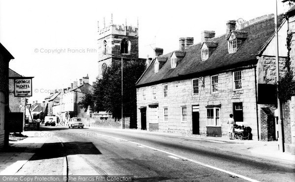 Photo of Shipston On Stour, Church Street And St Edmund's Church c.1960