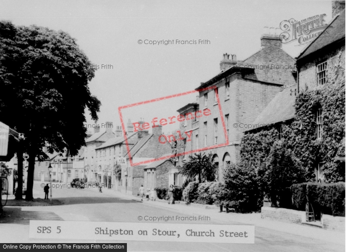 Photo of Shipston On Stour, Church Street c.1955