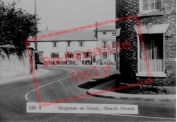 Shipston On Stour, Church Street c.1955, Shipston-on-Stour
