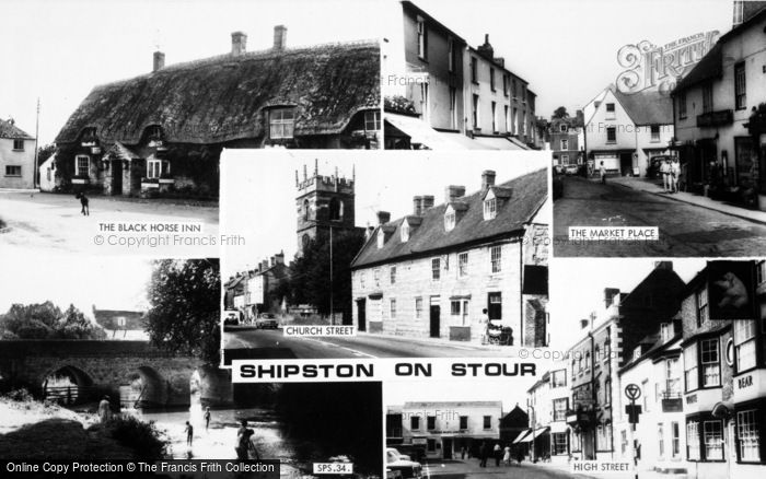 Photo of Shipston On Stour, Composite c.1960