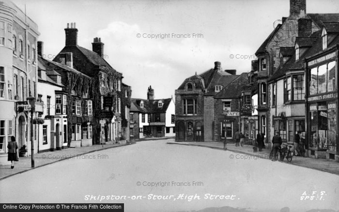 Photo of Shipston On Stour, High Street c.1955