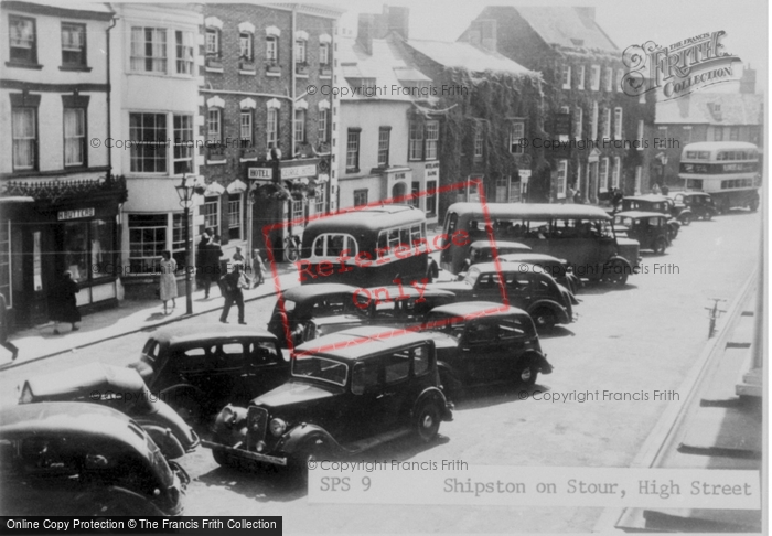 Photo of Shipston On Stour, High Street c.1955
