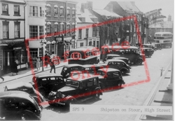 Shipston On Stour, High Street c.1955, Shipston-on-Stour