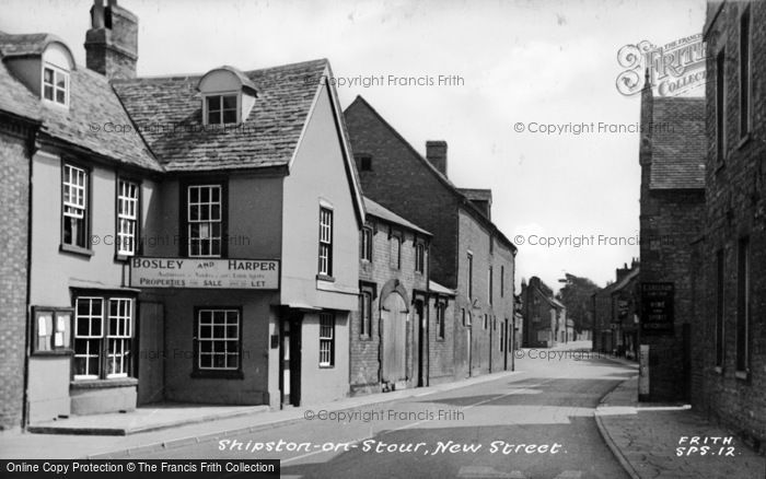 Photo of Shipston On Stour, New Street c.1955