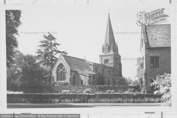 Photo of Shipton Under Wychwood, St Mary's Church c.1955
