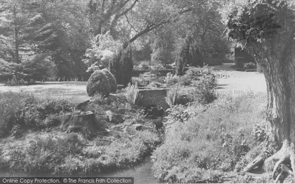 Photo of Shipton Under Wychwood, The Gardens, The Old Prebendal House c.1952