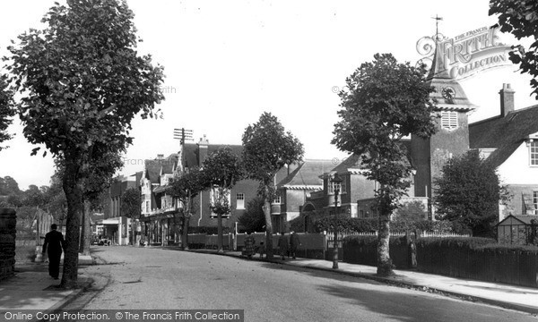 Photo of Shirehampton, Station Road c.1955