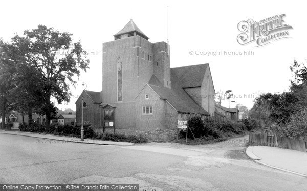 Photo of Shirley, All Saints Church, Spring Park c1960