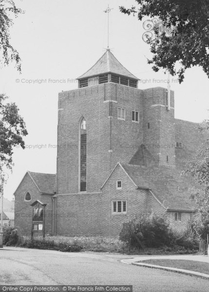 Photo of Shirley, All Saints Church, Spring Park c.1960