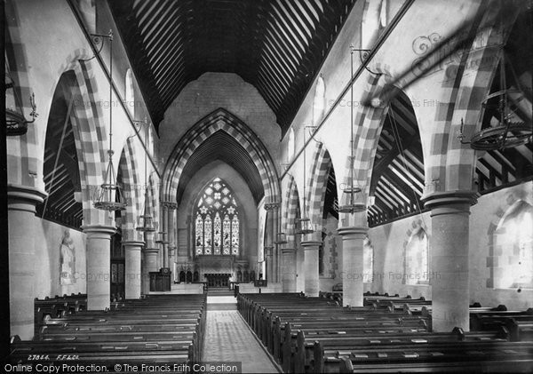 Photo of Shirley, Church Interior 1890