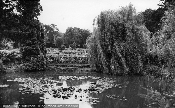 Photo of Shirley, Lily Pond, Coombe Gardens c.1960