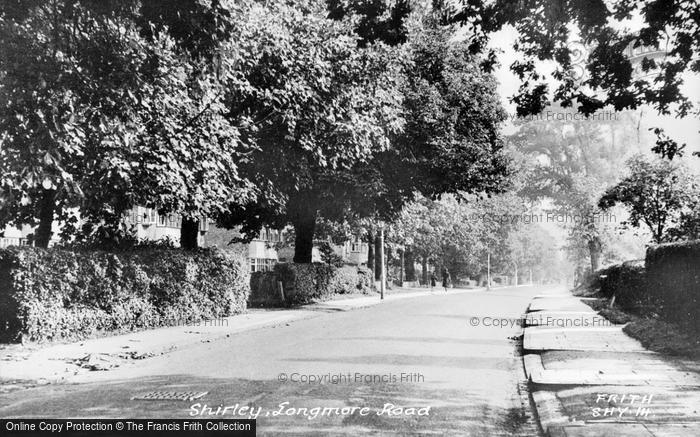 Photo of Shirley, Longmore Road c.1955