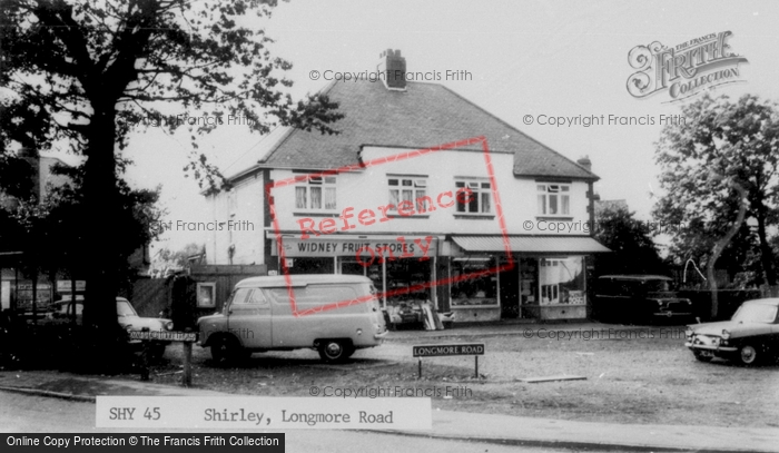 Photo of Shirley, Longmore Road c.1965