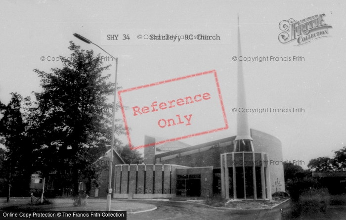 Photo of Shirley, Rc Church c.1960