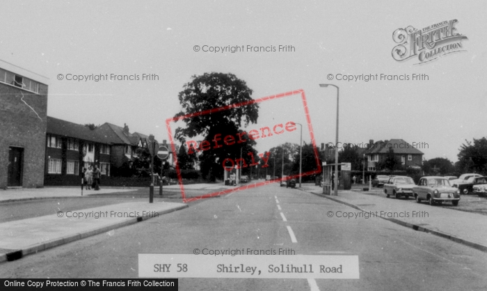 Photo of Shirley, Solihull Road c.1965