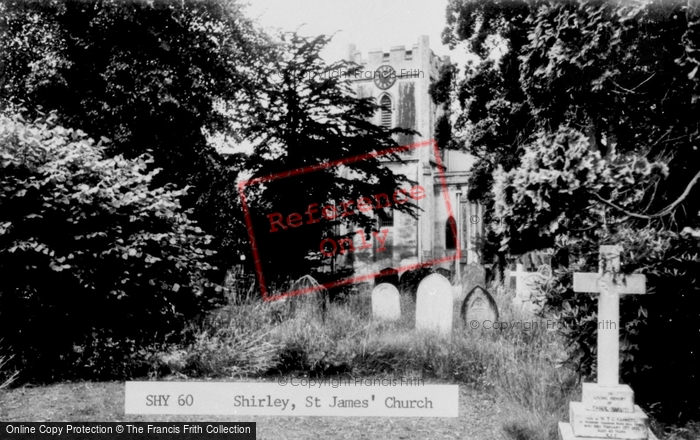 Photo of Shirley, St James' Church c.1965