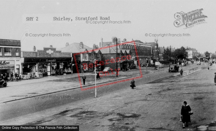 Photo of Shirley, Stratford Road c.1950