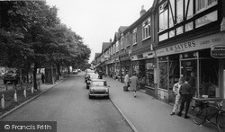 The Shops, Wickham Road c.1965, Shirley