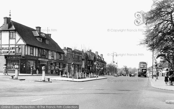 Photo of Shirley, Wickham Road c.1955