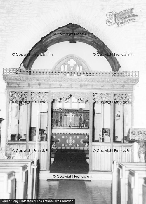Photo of Shirwell, St Peter's Church, Screen  c.1965