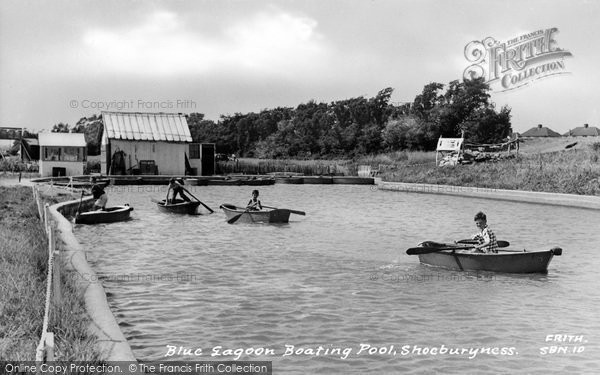 Photo of Shoeburyness, Blue Lagoon Boating Pool c.1955