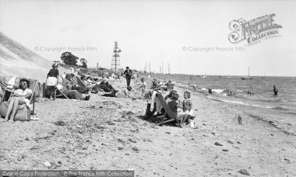 Photo of Shoeburyness, East Beach c.1955