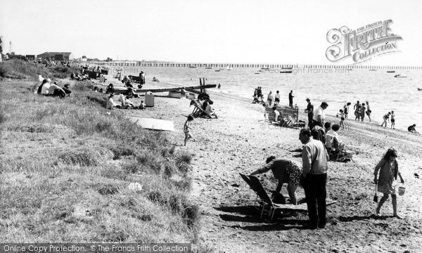 Photo of Shoeburyness, East Beach c.1965