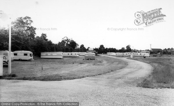 Photo of Shoeburyness, East Beach Caravan Site c.1960